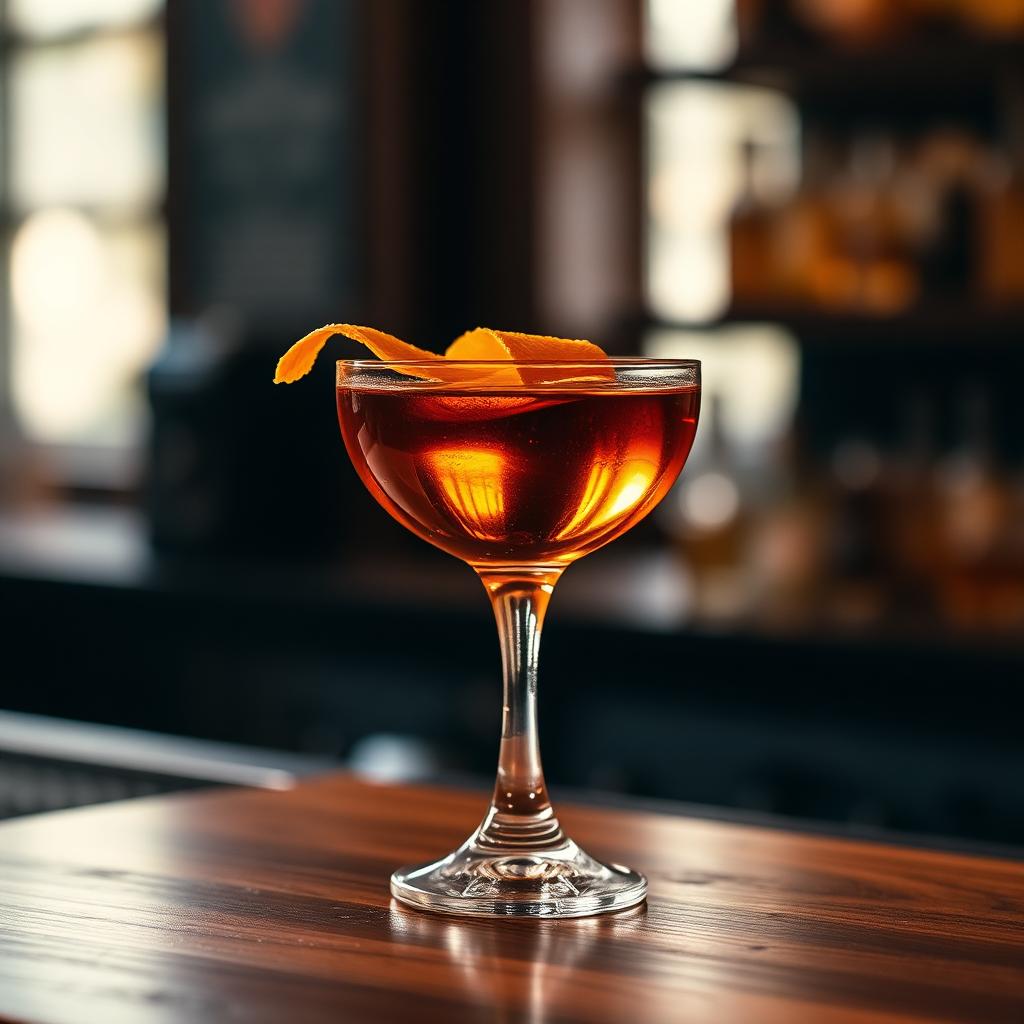 Smoked rosemary sour