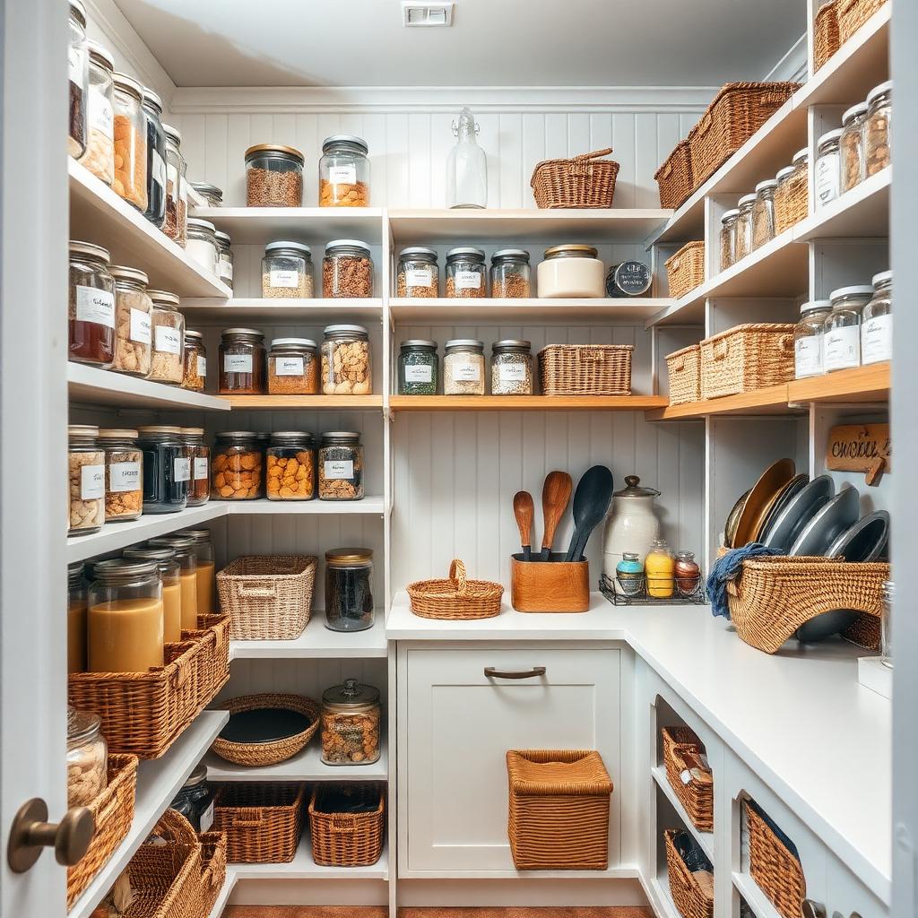 A saved pantry organizing project in Sideable